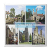 ENG050 CANTERBURY, Europa, Engeland, Tegeltje (Voorkant)