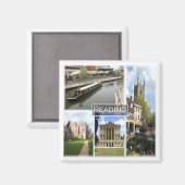 ENG052 LEZING, Europa, Engeland, Fridge Magneet (Voorkant / Achterkant)