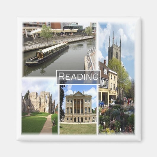 ENG052 LEZING, Europa, Engeland, Fridge Magneet (Voorkant)