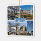 ENG056 LONDON, Engeland, Europa, Keramisch Ornament (Links)