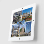 ENG056 LONDON, Engeland, Europa, Vierkante Klok (Hoek)