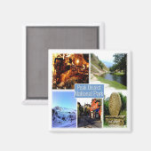 ENG061 DE PIEKDISTRICT NATIONALE PARK, Fridge Magneet (Voorkant / Achterkant)