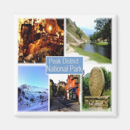 ENG061 DE PIEKDISTRICT NATIONALE PARK, Fridge Magneet (Voorkant)
