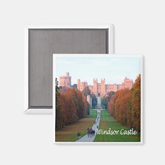 ENG062 WINDSOR CASTLE, Engeland, Fridge Magnet (Voorkant / Achterkant)