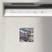 ENG064 LONDON Panorama, Engeland, Fridge Magnet (Insitu (Vaatwasser))
