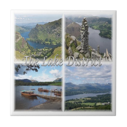 ENG066 HET LAKE DISTRICT NATIONAL PARK, TEGELTJE (Voorkant)