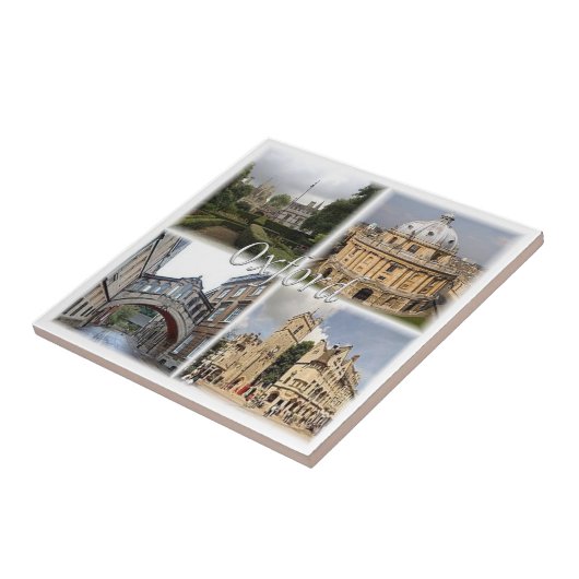 ENG068 OXFORD, Engeland, Europa, Tegeltje (Zijkant)