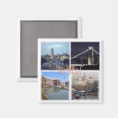 ENG073 BRISTOL, Engeland, Europa, Fridge Magneet (Voorkant / Achterkant)