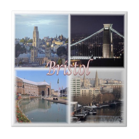 ENG073 BRISTOL, Engeland, Europa, Tegeltje (Voorkant)