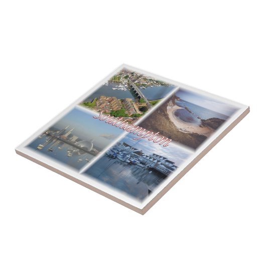 ENG075 SOUTHAMPTON, Engeland, Europa, Tegeltje (Zijkant)