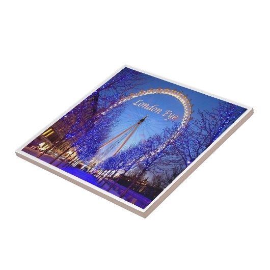 ENG078 EYE LONDEN, Engeland, Europa, Tegeltje (Zijkant)