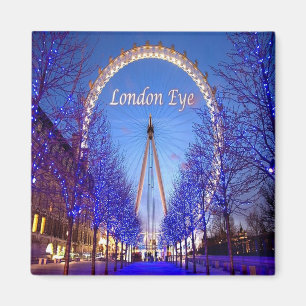 ENG078 EYE LONDON, Engeland, Europa, Fridge Magneet
