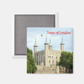ENG079 TOWER OF LONDON, England, Fridge Magneet (Voorkant / Achterkant)
