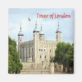 ENG079 TOWER OF LONDON, England, Fridge Magneet (Voorkant)