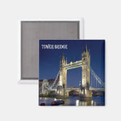 ENG080 LONDON TOWER BRIDGE, Engeland, Fridge Magneet (Voorkant / Achterkant)