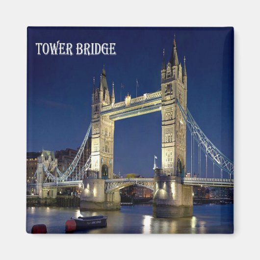 ENG080 LONDON TOWER BRIDGE, Engeland, Fridge Magneet (Voorkant)