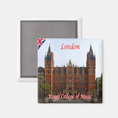 ENG084 ROYAAL COLLEGE VAN MUZIEK, Fridge Magneet (Voorkant / Achterkant)