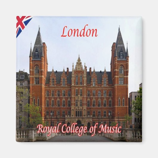 ENG084 ROYAAL COLLEGE VAN MUZIEK, Fridge Magneet (Voorkant)