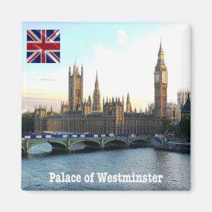 ENG086 LONDON PALACE OF WESTMINSTER, Fridge Magneet