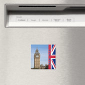 ENG095 LONDON BIG BEN, Engeland, Fridge Magneet (Insitu (Vaatwasser))