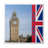 ENG095 LONDON BIG BEN, Engeland, Tegeltje (Voorkant)
