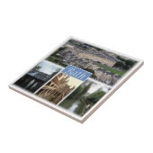 ENG097 BATH SOMERSET, Engeland, Tegeltje (Zijkant)