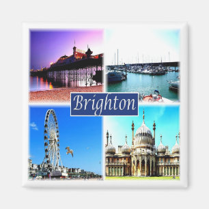 ENG098 BRIGHTON, Engeland, Europa, Fridge Magneet