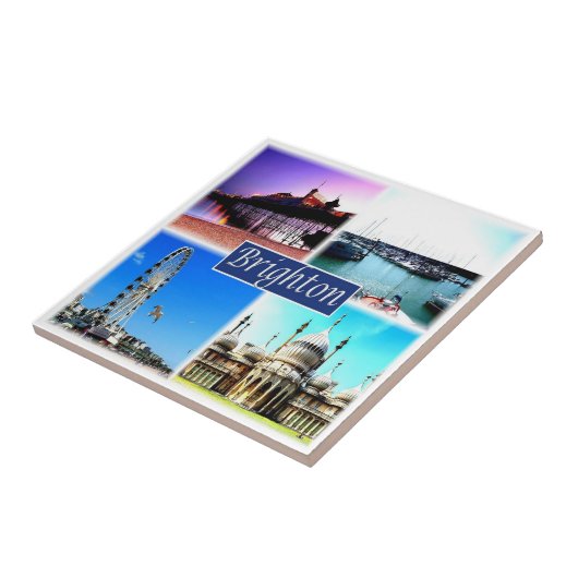 ENG098 BRIGHTON, Engeland, Europa, Tegeltje (Zijkant)