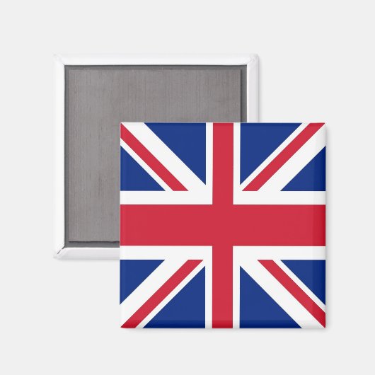 ENG102 VLAG VAN HET VERENIGD KONINKRIJK, Fridge Magneet (Voorkant / Achterkant)