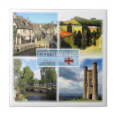 ENG104 Cotswolds, Kasteel Combe, Tegeltje (Voorkant)