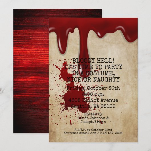  eng beige volwassen halloween kostumePartij Kaart (Voorkant / Achterkant)