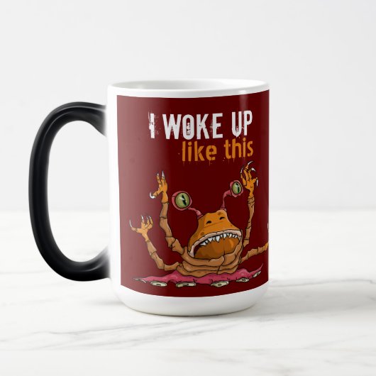 Eng buitenaards wezen magische mok (Links)