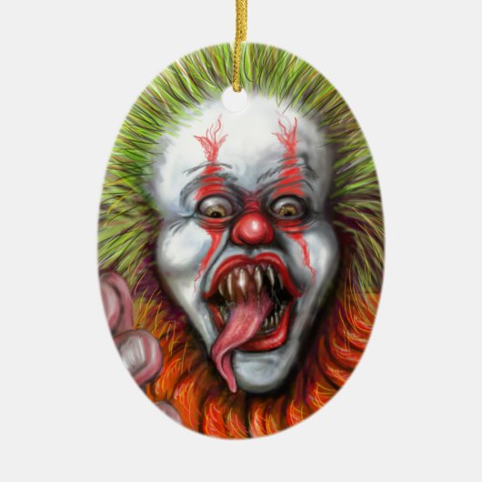 eng Clown Keramisch Ornament (Voorkant)