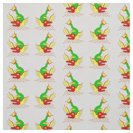 eng dragonprint stof (Swatch)