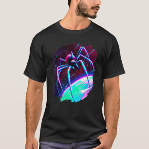Eng eng gigantisch mutant spinnenwezen in de ruimt t-shirt