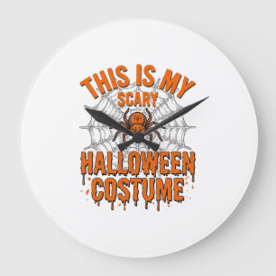 Eng eng Halloween kostuum spinnenweb vintage ontwe Grote Klok