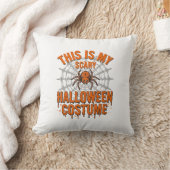 Eng eng Halloween kostuum spinnenweb vintage ontwe Kussen (Deken)