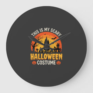 Eng eng Halloween-kostuum vintage zonsondergang on Grote Klok