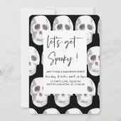 Eng eng Spooky Halloween-feest | Kaart (Voorkant)