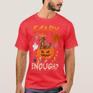 eng genoeg halloween paard in eng pompoenen Lov T-shirt