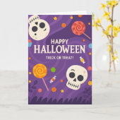 Eng Halloween Kaart (Gele Bloem)
