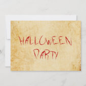 eng Halloween-partij Kaart (Voorkant)