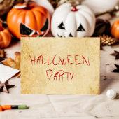 eng Halloween-partij Kaart