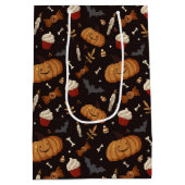 Eng Halloween plezier Medium Cadeauzakje (Achterkant)