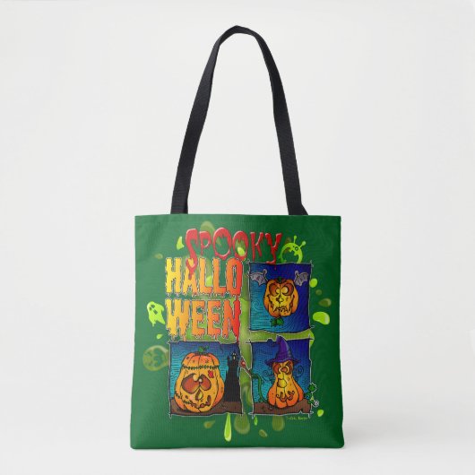 Eng Halloween Tote Bag (Voorkant)