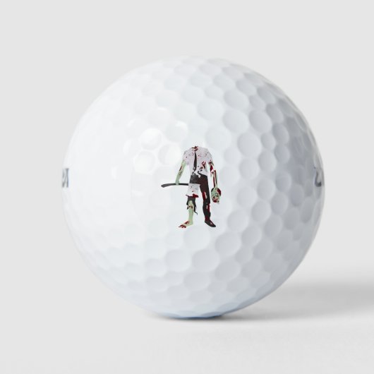 eng halloween zombie golfballen (Voorkant)