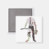 eng halloween zombie magneet (Voorkant / Achterkant)