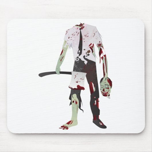 eng halloween zombie muismat (Voorkant)