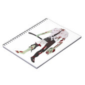 eng halloween zombie notitieboek (Linkerzijde)