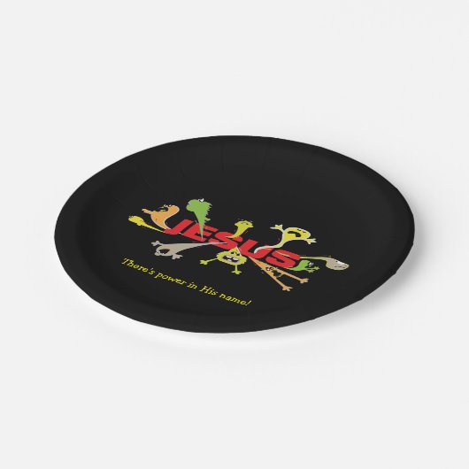 eng Jezus Papieren Bordje (Gekanteld)